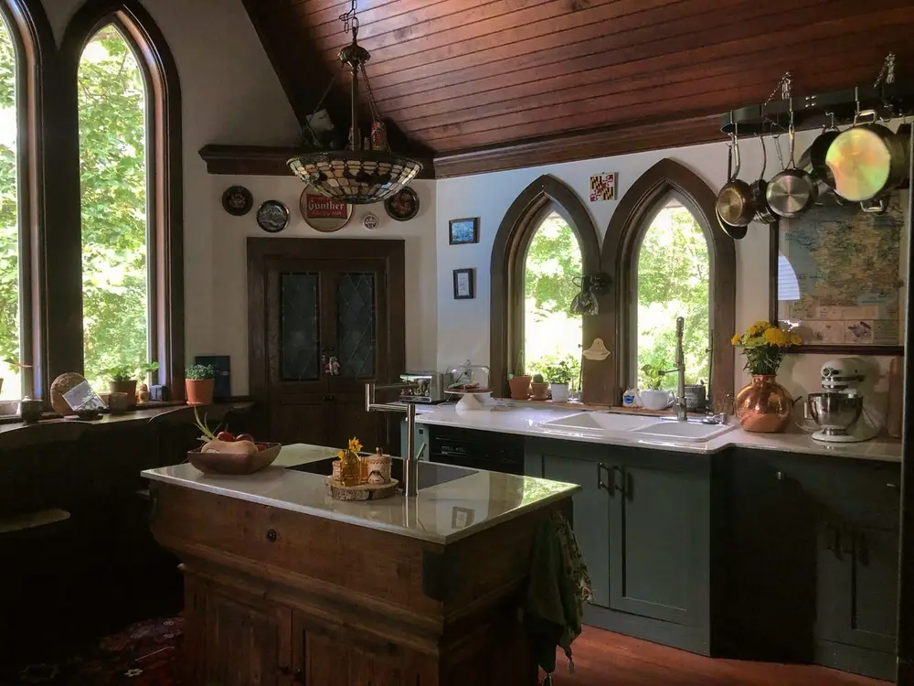 Converted church to house