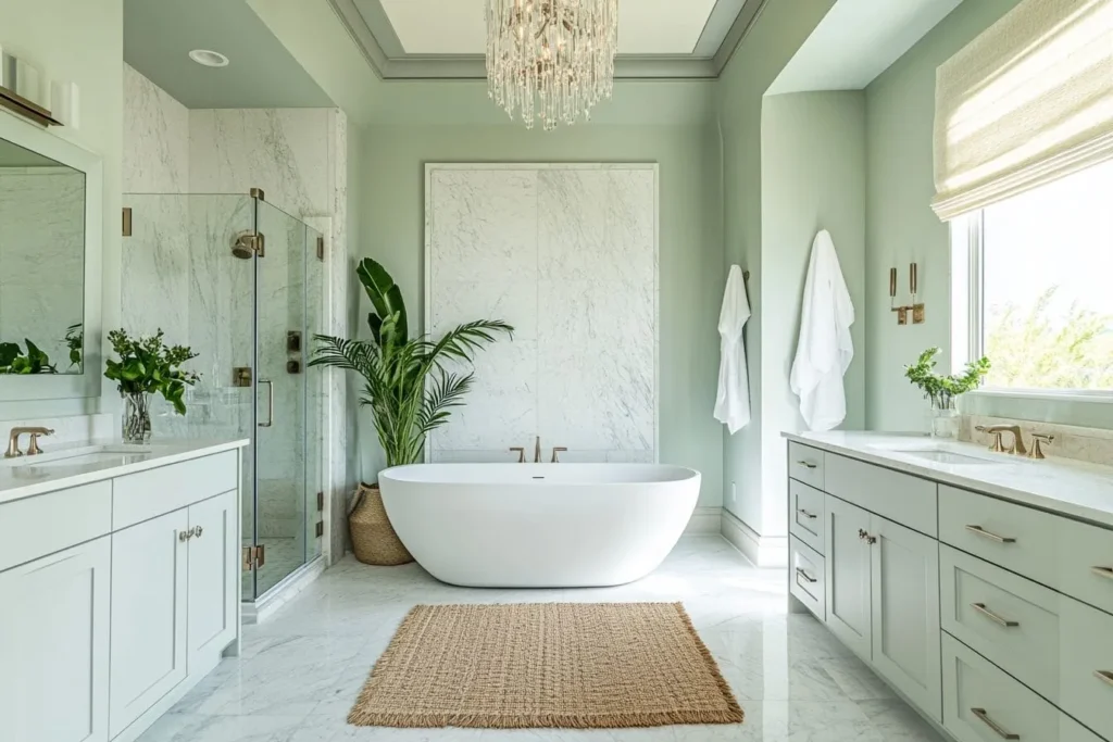 Fresh  bathroom